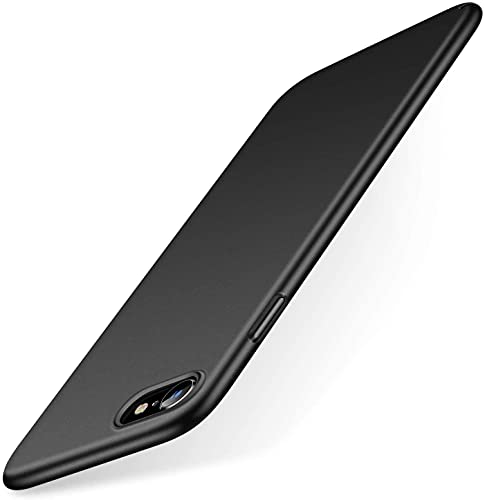 LRK Thermoplastic Polyurethane Case for iPhone 6 Plus/iPhone 6s Plus - Matte Black, Slim, Soft and Flexible, Wireless Charging Compatible, Anti-Fingerprint, Anti-Slip, Lightweight