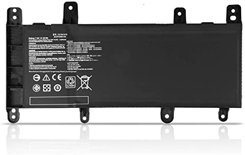 C21N1515 0B200-01800100 Laptop Battery Replacement for Asus X756 X756U X756UJ X756UA X756UX X756UB X756UQ X756UQX X756UV X756UW X756UXM X756UJ-T4053T X756UW-T4081T X756UA-TY065T Series(7.6V 38Wh)