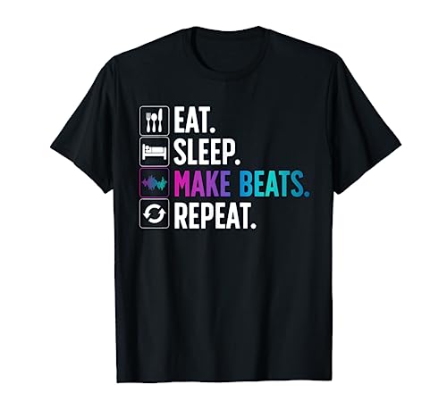 Cool Music Producer For Men Women DJ Beatmaker EDM Musician T-Shirt