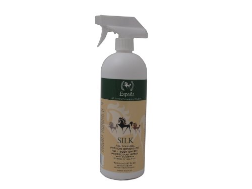 Espana Silk ESP1120E Specially Formulated Silk Protein Detangler for Horses, 33.82-Ounce