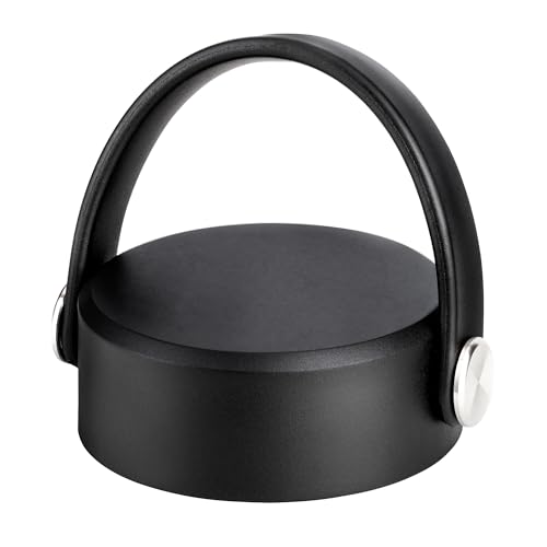 Prurex Lid for Hydroflask Wide Mouth,Replacement Lid for 12 16 18 20 32 40 oz Wide Mouth Water Bottle, Sports Water Bottle Cap, BPA Free（1 Pack）