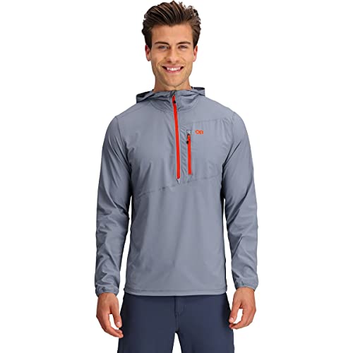 Outdoor Research Men’s Astroman Sun Hoodie – Lightweight Long Sleeve Hoodie Slate