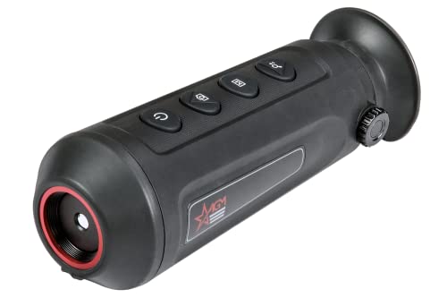 AGM Global Vision Asp-Micro TM160 Short Range Thermal Imaging Monocular with Heat Vision for Hunting, High-Sensitivity Infrared with Distance Measurement and Wi-Fi Hotspot 6.3 × 2.4 × 2.2