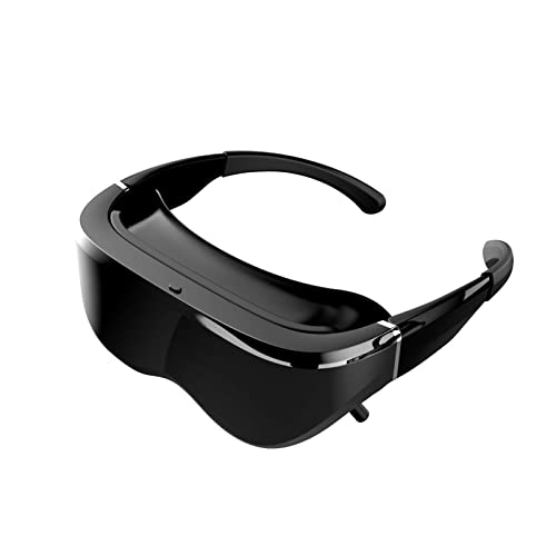 UsacEk Portable Video E812 Glasses 3D Head Mounted Binocular Display with HD 3D Input for PS4 PS5 Game Console UAV Reality Video Glasse