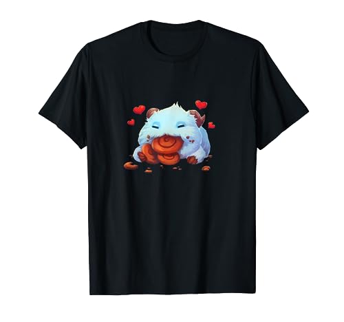 Cute Tongue League Poro Eating T-Shirt