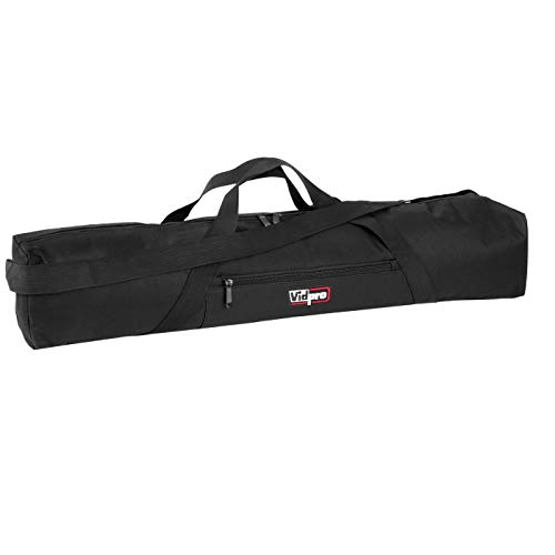VidPro TC-22 Zippered Carrying Case 22' Long with Shoulder Strap and Carry Handle for Scopes Tripods and Light Stands and Other Equipment