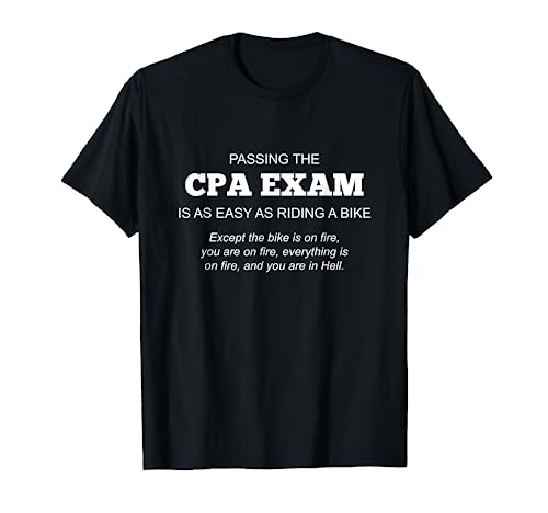 CPA Exam Accounting Major Certified Public Accountant T-Shirt