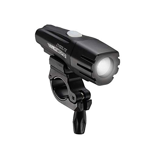 Cygolite Metro 850 Lumen USB Rechargeable Bicycle Headlight , Black