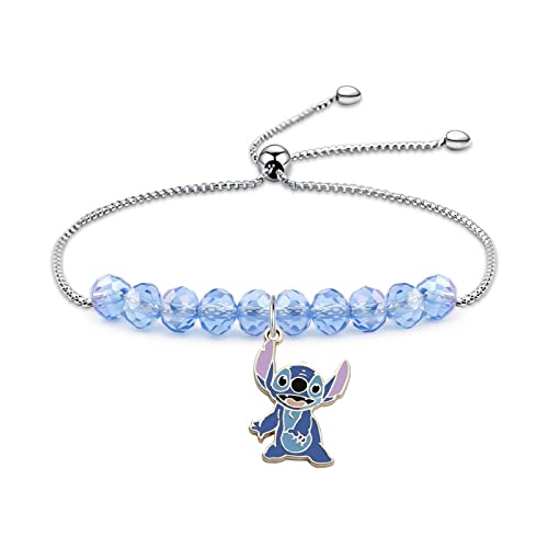 Stitch Gift Ohana Earrings Ohana Jewelry Gifts for Women Stitch Lover Gifts Stitch Fans Gifts for Women (Beads Bracelet)