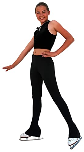 ChloeNoel P83 - Polar Fleece Figure Skating Pants by Polartec Black Child Extra Extra Small