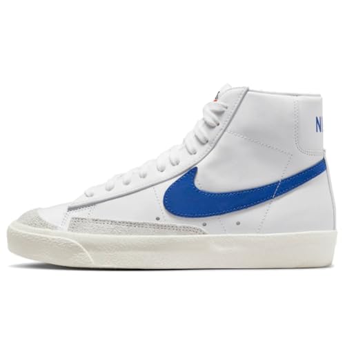 Nike Womens Blazer Mid 77 White/Game Royal-Sail-Black Size 7.5