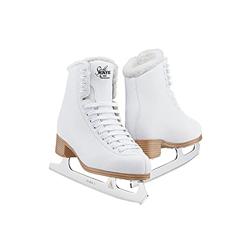 Jackson Classic Fleece SoftSkate 380 Womens/Girls Ice Figure Skates - Womens Size 5.0
