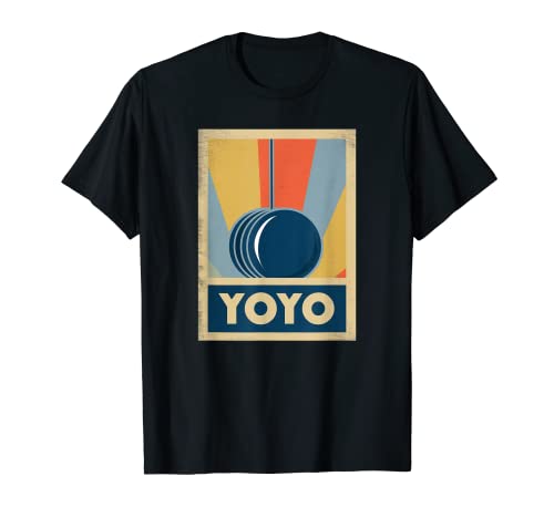 70's Yoyo - Colorful Retro Vintage T Shirt - Men Women Kids T-Shirt