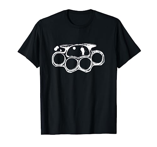 Brass Knuckles Outline Fight Tee