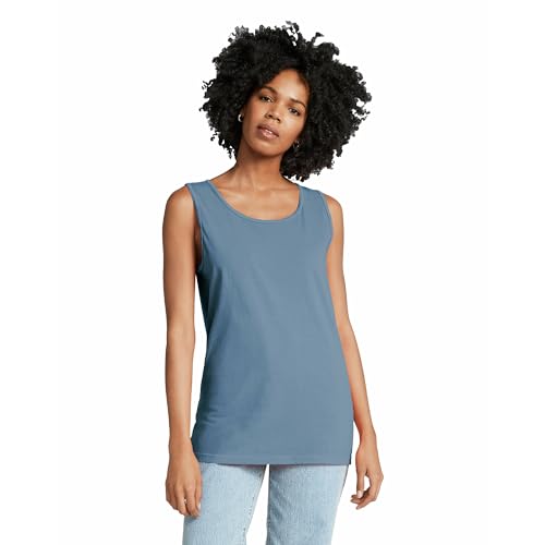 Comfort Colors Adult Tank Top, Style 9360, Blue Jean, 3X-Large