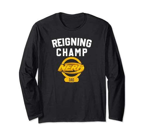 Nerf Father's Day Reigning Champion Long Sleeve T-Shirt