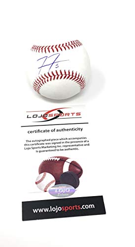Freddie Freeman Atlanta Braves Signed Autograph Official MLB Baseball LoJo Sports Certified