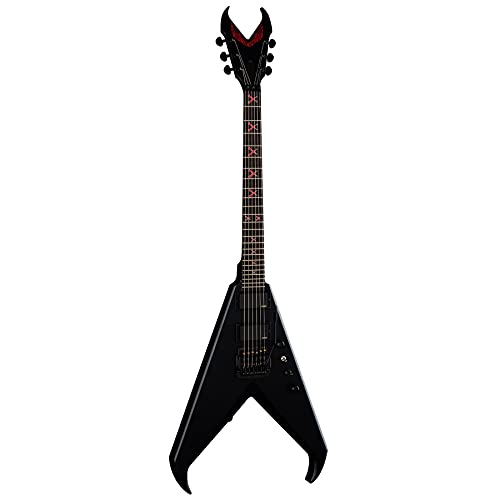 Dean Kerry King V Black Satin Electric Guitar with Case Black Satin