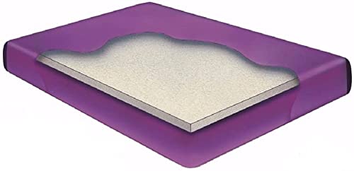 Boyd's Queen Semi Waveless Hardside (Wood Frame) Waterbed Mattress Kit Includes Liner and Fill kit