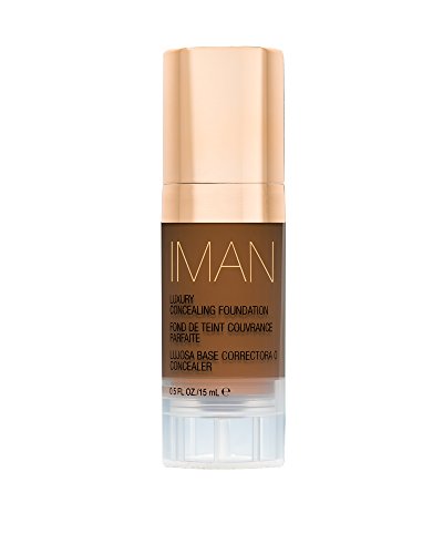 IMAN Cosmetics Concealing Foundation, Dark Skin, Earth 5