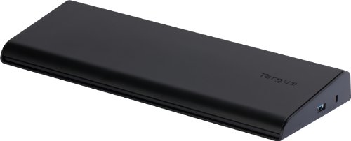 Targus Universal Dual Video Laptop Docking Station with Charging Power, Audio, DVI/VGA/HDMI Connectivity, 2 USB 3.0 Ports, & 4 USB 2.0 Ports for PC, Mac, & Android (ACP71USZ)