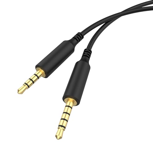 A40 Audio Cable Compatible with Astro A40, A40 TR, A30, A10 Gaming Headsets for Xbox One PS4 and Smartphone Stereo Audio Cable 6.6ft