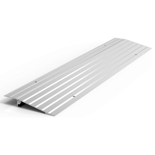 EZ-Access Transitions Modular Aluminum Entry Ramp, 1' Rise