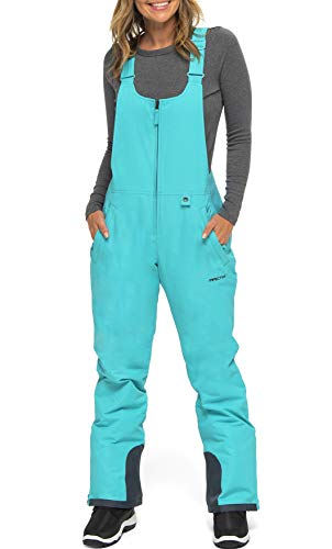 Arctix Women's Essential Insulated Bib Overalls, Bluebird, X-Large Short