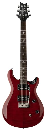 PRS Guitars 6 String SE CE 24 Electric Guitar, Black Cherry with Gigbag, Right, (112888::BU:)