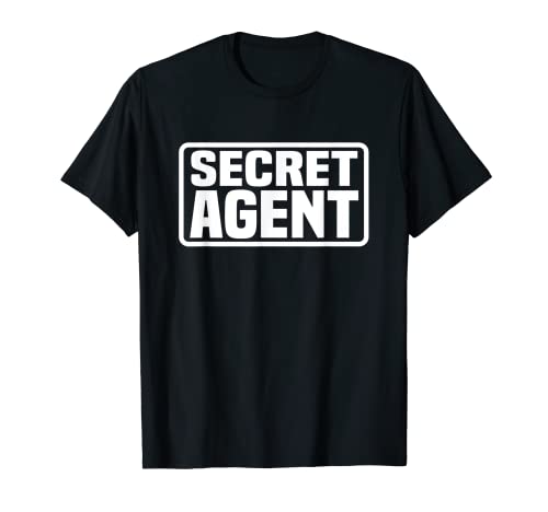 Secret Agent Spy T-Shirt for Undercover Government Spies