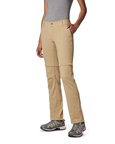 Columbia Women's Saturday Trail II Convertible Pant,British Tan,2 Regular, 2 Regular, British Tan