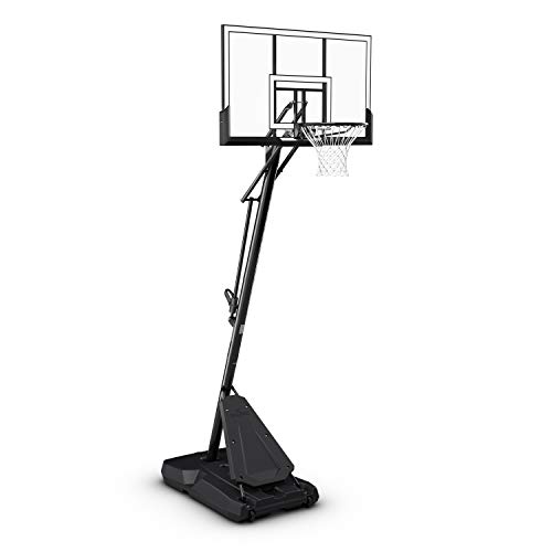 Spalding 52' Performance Acrylic Pro Glide Advanced Portable Basketball Hoop