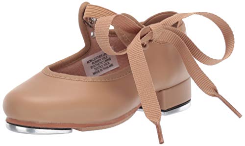 Bloch Girls Dance Annie Tyette Tap Shoe, Brown Tan, 7 N US