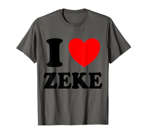 I Love Zeke T-Shirt