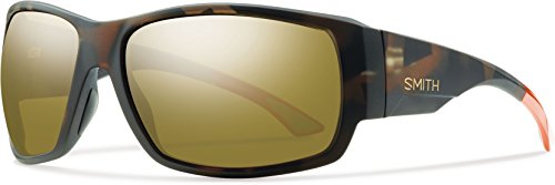 Smith Optics Men's Dockside Lifestyle Polarized Sunglasses/Eyewear, Howler Matte Tortoise/Bronze Mirror, Large
