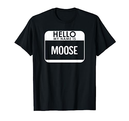 Moose Costume T-Shirt Funny Easy Halloween Outfit Animal