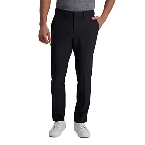 Haggar Men's Smart Wash Performance Suit Separate Slim Fit Pant, Charcoal, 32W x 34L US