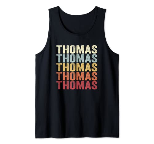 Thomas Michigan Thomas MI Retro Vintage Text Tank Top