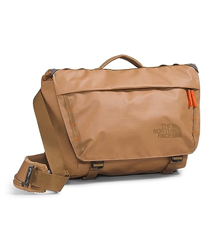 THE NORTH FACE Base Camp Voyager Messenger Bag, Almond Butter/Utility Brown/Mandarin, One Size