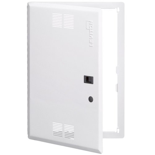 Leviton 47605-14S 14' Vented Premium Hinged Structured Media Door, White