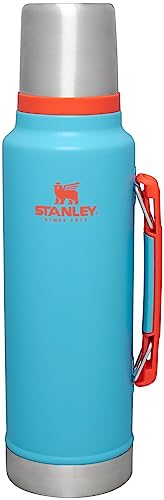 Stanley Classic Vacuum Insulated Wide Mouth Bottle - Pool - BPA-Free 18/8 Stainless Steel Thermos for Cold & Hot Beverages - 1.5 QT