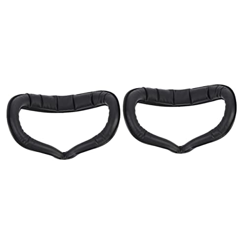 Gatuida 2pcs Vr Mask Accessories Vr Face Cover Headset Lens Facial for Vr Headset Fitness Reality Pu Light Phone 2 Facial Accessories Face Cover for Vr Headset Care Abs Brightener