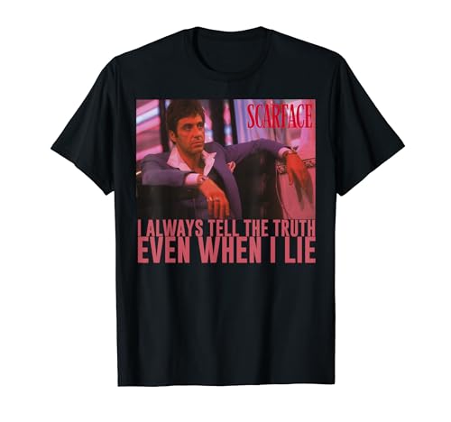 Scarface I Always Tell The Truth Even When I Lie T-Shirt