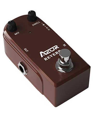 AZOR AP311 Spring Reverb Guitar Effect Pedal with True Bypass Aluminium alloy case