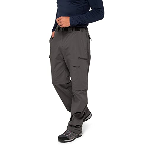 Arctix Men's Cliff Convertible Trail Pant, Charcoal, Large/34' Inseam