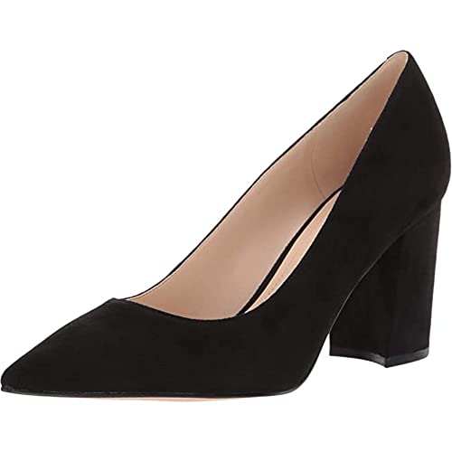 NINE WEST Women's CARA Pump, Black, 9