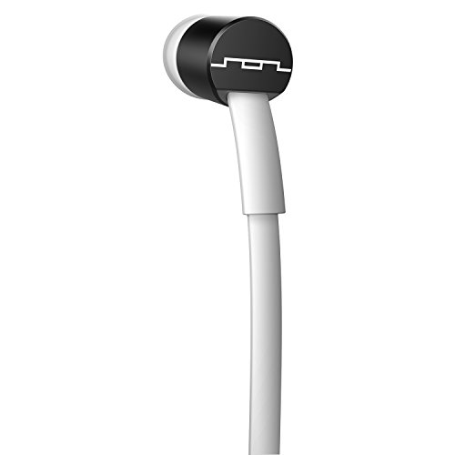 SOL REPUBLIC Jax Wired 3-Button In-Ear Headphones, Apple Compatible, Tangle Free Cable, In-Ear Noise Isolation, 4 Ear Tip Sizes, Great For Calls, 1111-31 White