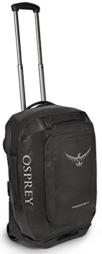 Osprey Transporter 40L Wheeled Travel Duffel Bag, Black