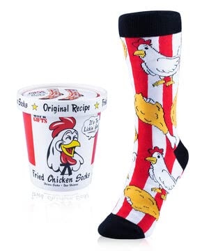 Hype Gifts Fried Chicken Socks by Main and Local