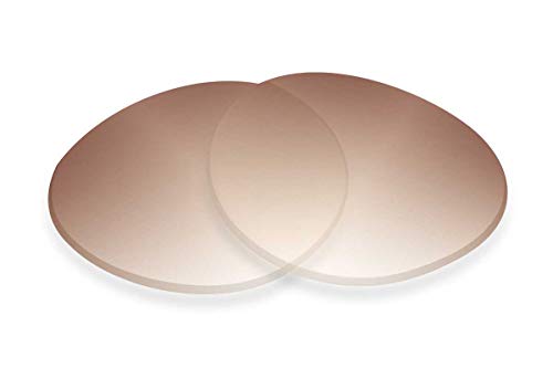 SFx Replacement Sunglass Lenses Compatible for Gucci GG1827/S 63mm (Non-Polarized Diamond Hazel Grad Gold Flash Pair-SFx Diamond)